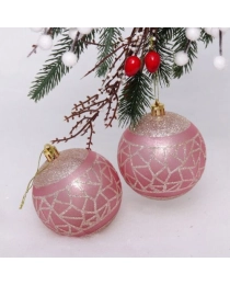 Набор украшений SHINE "Brilliant pattern" 8 см (2 шт.), rose pink