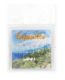 НЛО Магнит акрил Крым (6,5 * 6,5)  Береговое.