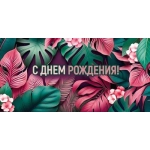 Конверт для денег "С Днем рождения!" 3.0000955