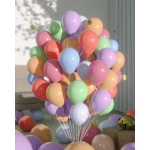 Набор латексных шаров (12"/30см), Макарунс, "Нежный микс", 9 цветов, 2,8гр. 50 шт. 00-00000202