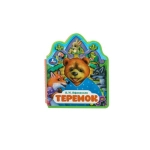 Теремок. афанасьев а.н. (книжка EVA с фигурн. вырубкой, 117x96мм, 4 разв) Умка в кор.2*30шт