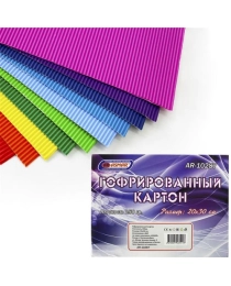 Гофрированный картон, набор, плотность 250гр. размер: 20см*30см AR-10287