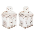 НЛО Кор. д/подарка средняя 161. (500-600 гр) Мусульманский дизайн (Eid Mubarak)