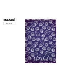 Скетчбук (блокнот) А4, плотность 100 г/м2, 40 листов, на гребне M-2056