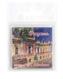 НЛО Магнит акрил Крым (6,5 * 6,5) Феодосия. Галерея И.К. Айвазовского.