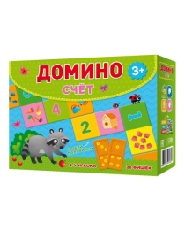 Домино. Счёт. 28 фишек (двухсторонние). ГЕОДОМ (ISBN нет)
