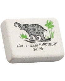 Ластик Koh-I-Noor "Elephant" 300/60, прямоугольный, натуральный каучук, 31*21*8мм