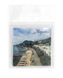 НЛО Магнит акрил Крым (6,5 * 6,5)  Алушта.