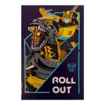 БЛОКНОТ &laquo;ROLL OUT&raquo;, А6, 32Л, КЛЕТКА, МЕЛОВАННЫЙ КАРТОН, СКОБА, РИСУНОК