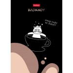 БЛОКНОТ HATBER &laquo;КОФЕЙНЫЕ ИСТОРИИ&raquo;, А6, 32Л, КЛЕТКА, СКОБА, ГЛЯНЦЕВАЯ ЛАМИНАЦИЯ