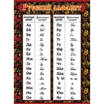 Плакат "Русский алфавит" 0800544 Плакат "Русский алфавит" 0800544