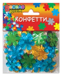 CF-012 Конфетти Цветы  микс цветов