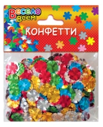 CF-013 Конфетти Цветы  микс цветов