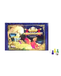 Игра-ходилка "ЧАРОДЕЙ МОНОПОЛИСТ" ТМ Ракета , арт.Р4187