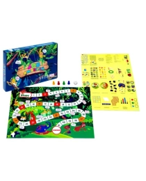 Игра-ходилка "Зов джунглей" ТМ Ракета , арт.Р4040