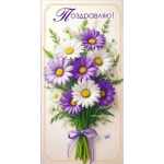 Открытка конверт для денег арт. 5К 5К-01738