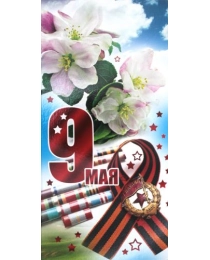Открытка  9 мая 5-08-0254
