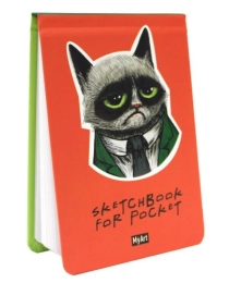 MyArt. Sketchbook for Pocket. Грустный котик