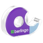 Клейкая лента 19мм*33м, Berlingo, прозрачная, в пластиковом диспенсере, европодвес FSk_19331