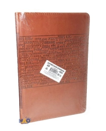 TМ"Collezione"ЗАПИСНАЯ КНИГА  А5 96л. КЛАДКА, КОРИЧНЕВАЯ-2 (96-5813) к/з,тисн,бл.краф, б/п