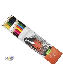 DARLENS Карандаши 18 цв FASHION GIRL.DL-H4G0007