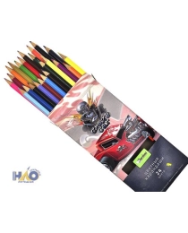 DARLENS Карандаши 24 цв CRAZY CAR.DL-H4B0008