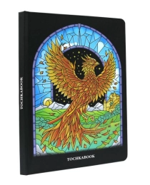 БЛОКНОТ ТОЧКАБУК Classic 162х222. Витраж. Феникс