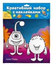 КРЕАТИВНЫЙ НАБОР С НАКЛЕЙКАМИ. ДЛЯ МАЛЬЧИКОВ