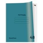 Тетрадь 48л. клетка BG "NovaTone. Магия мяты", пластиковая обложка