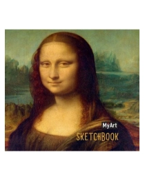 MyArt. КВАДРАТНЫЙ СКЕТЧБУК. Леонардо да Винчи. Мона Лиза