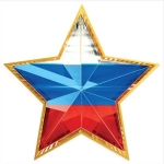Украшение на скотче "Звезда" 50001280