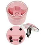 Точилка электрическая 1 отверстие (ТК-2202) с контейнером, USB кабель, розовый
