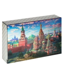 Карты игральные пластиковые  "Столица", (54 шт), серебристые, 57х88см ИН-7652