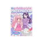 Школа волшебниц. Бомбическая раскраска. 214х290 мм. Скрепка. 16 стр. Умка в кор.50шт