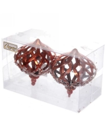 Набор украшений SHINE "Magic lamp" 8,8х10,4 см (2 шт.), copper