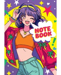 MyArt. БЛОКНОТ в линию Аниме Notebook. Задорно