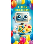 Конверт для денег "В день рождения" 7.0000206