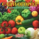 (0427008) (22%)"Сад и огород. Лунный календарь". К-рь наст. перек. на скрепке (285*285) 6 лист. (2027) (4680613461205)